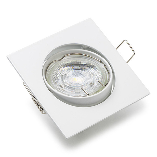 123led white recessed GU10 spotlight fixture, Ø 75mm | IP20 LDR08003 - 2