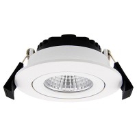 123led white recessed dimmable spotlight, Ø 68mm | IP44 LDR02134