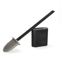 Toilet brush with holder (rubber) SDR06489
