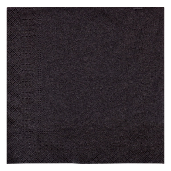 2-layer black napkins (100-pack) 612655 402729 - 2