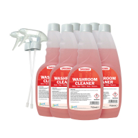2Work washroom cleaner trigger spray, 750ml (6-pack)  299175