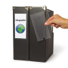 3L self-adhesive label holders with insert cards, 62mm x 150mm (6-pack) 423087 - 1