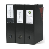 3L self-adhesive label holders with insert cards, 75mm x 150mm (3-pack) T10350 423088
