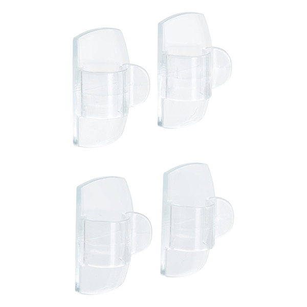 3M Command transparent round cable clips (4-pack) 17017CLR 214554 - 3