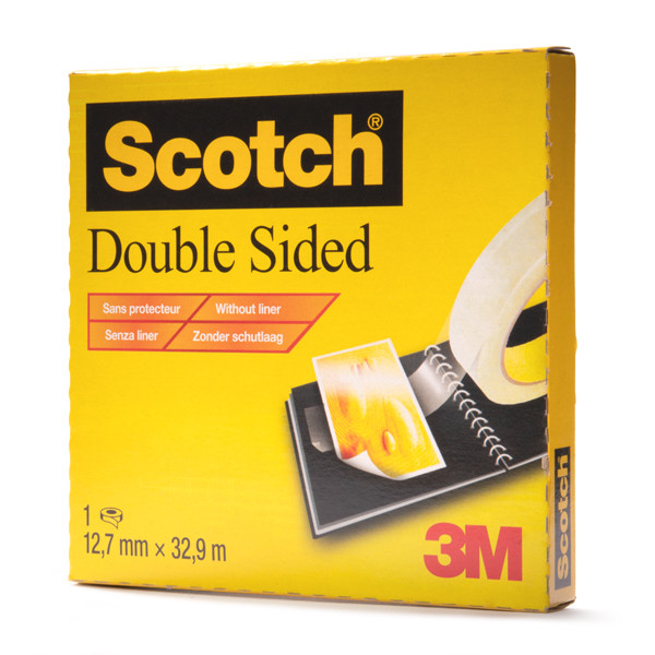 Double-sided tape 12mm x 33m | 3M Scotch 665 201432 - 1
