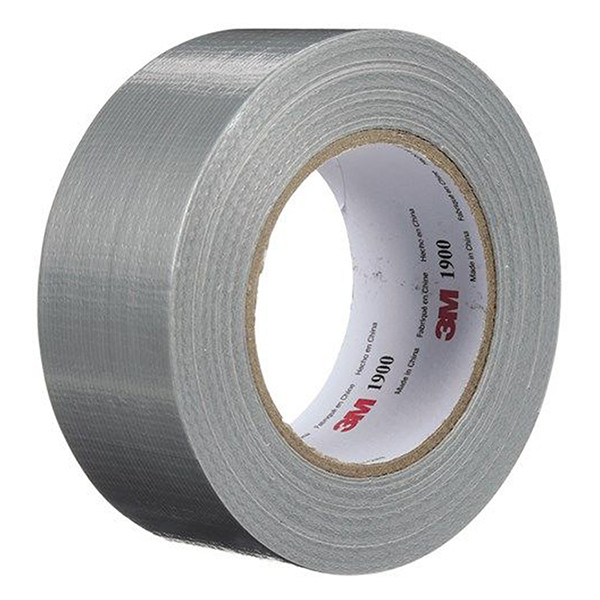 Duct tape 50mm x 50m | 3M 1900 silver 201461 - 2