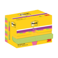 Extra Sticky Notes  47.6 x 47.6mm | 90 sheets 'Carnival' colours | 3M Post-it | 12-pack 201013