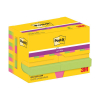 Extra Sticky Notes  47.6 x 47.6mm | 90 sheets 'Carnival' colours | 3M Post-it | 12-pack 201013 - 1