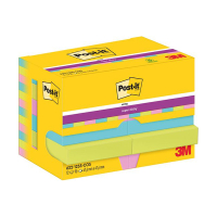 Extra Sticky Notes  47.6 x 47.6mm | 90 sheets 'Cosmic' colours | 3M Post-it | 12-pack 201011