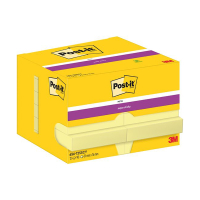 Extra Sticky Notes 51 x 76mm | 90 sheets yellow | 3M Post-it | 12-pack 201027