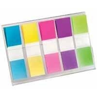 Index tab 11.9 x 43.2 mm | 3M Post-it | 5 colours | 20pcs x5 201444 - 1