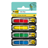 Index tab 11.9 x 43.2mm | 3M Post-it | 4 colours | 24pcs x4