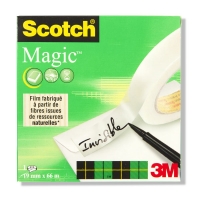 Invisible tape 19mm x 66m | 3M Scotch Magic 3M66726 201258