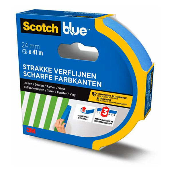 Masking tape 24mm x 41m | ScotchBlue Clean Lines 280051 - 1