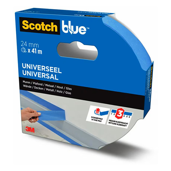 Masking tape 24mm x 41m | ScotchBlue Multi-Surface 280048 - 1
