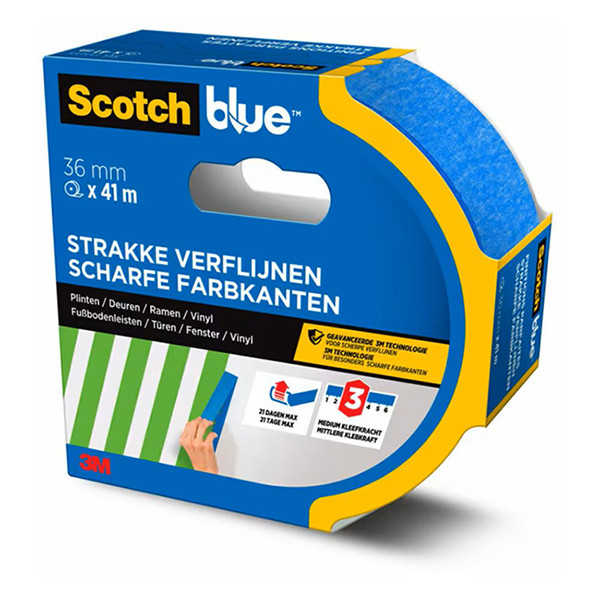 Masking tape 36mm x 41m | ScotchBlue Clean Lines 280052 - 1