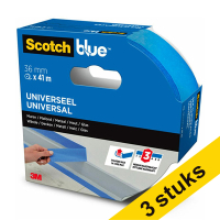 Masking tape 36mm x 41m | ScotchBlue Multi-Surface | 3-pack