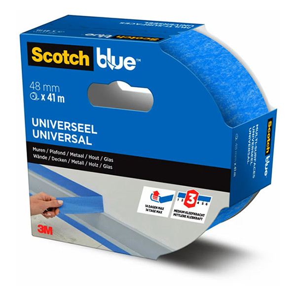 Masking tape 48mm x 41m | ScotchBlue Multi-Surface 280050 - 1