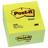 3M Post-it Notes Canary Yellow Cube (76mm x 76mm) 636B 201320