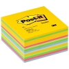 3M Post-it Notes various colours cube, 450 sheets, 76mm x 76mm