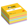 3M Post-it Notes various colours cube, 450 sheets, 76mm x 76mm