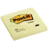 3M Post-it Notes yellow, 100 sheets, 76mm x 76mm 654GE 201004 - 1