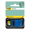 3M Post-it blue standard index, 25.4mm x 43.2mm (50 tabs) 680BLU 201494