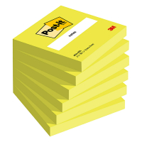 3M Post-it neon green notes, 100 sheets, 76mm x 76mm 654NGRE 7100177477 214537