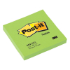 3M Post-it neon green notes, 100 sheets, 76mm x 76mm 654NGRE 7100177477 214537 - 1