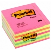 3M Post-it notes cube neon pink 76 x 76 mm