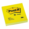 3M Post-it notes neon yellow, 76mm x 76mm 654NYEL 201495 - 1