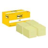 3M Post-it yellow notes, 100 sheets, 38mm x 51mm (3-pack) 0653 201029