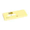 3M Post-it yellow notes, 100 sheets, 38mm x 51mm (3-pack) 0653 201029 - 1