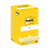 3M Post-it yellow notes, 100 sheets, 76mm x 76mm (12-pack) 654CY 201031 - 1
