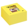 3M Post-it yellow super sticky notes, 350 sheets, 76mm x 76mm