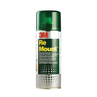3M ReMount creative repositionable adhesive spray, 400ml REMOUNT 201443