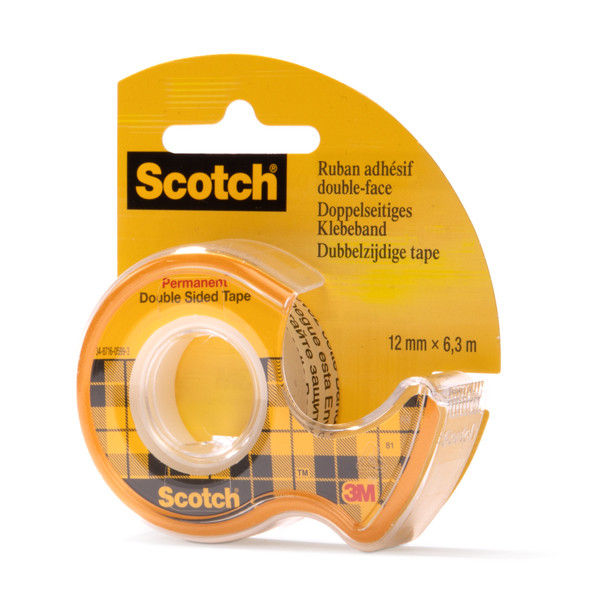 3M Scotch 3M 665 double-sided tape 12mm x 6.3m + dispenser 665126 201426 - 1