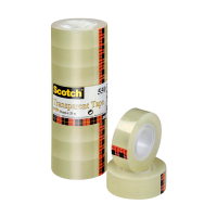 3M Scotch 550 transparent adhesive tape, 19mm x 33m (8-pack) 201088