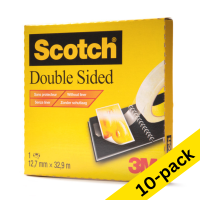 3M Scotch 665 double-sided tape, 12mm x 33m (10-pack) 201433