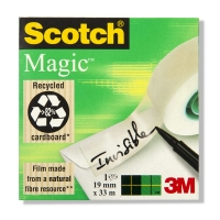 3M Scotch Magic Tape 19mm x 33m 3M66729 8101933 201256