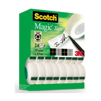 3M Scotch Magic adhesive tape, 19mm x 33m (24-pack) 201100 3M Scotch Magic adhesive tape, 19mm x 33m (24-pack) 201100