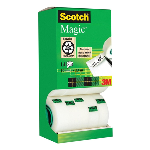 3M Scotch Magic tape, 19mm x 33m (14-pack) 81933VP 201491 - 1