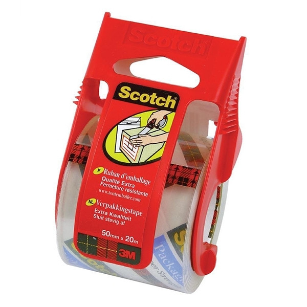 3M Scotch tape holder including roll of packaging tape E5020D 201462 - 1