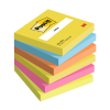 Sticky Notes 76 x 76mm | 100 sheets Energetic multicolour | 3M Post-it | 6-pack 214535 - 1