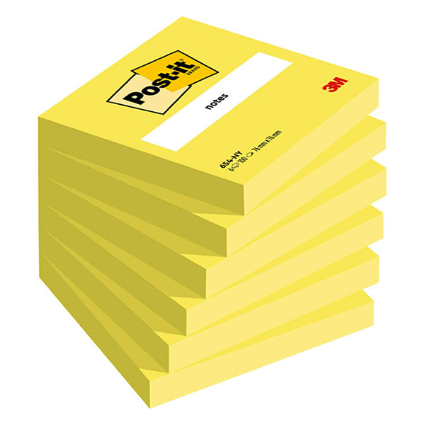 Sticky Notes 76 x 76mm | 100 sheets neon yellow | 3M Post-it 201495 - 1