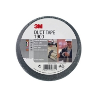 3M black duct tape 1900, 50mm x 50m 190050B 201460