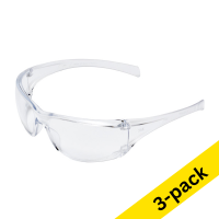 3M safety glasses with clear lenses (3-pack)  S3M00048