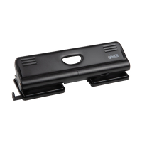 4-hole punch 6mm (22 sheets) | black | 123ink