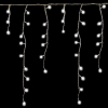 720 bright white LED icicle Christmas lights