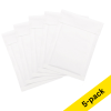 A11 padded envelope 120 x 175mm | white self-adhesive | 123ink | 5-pack